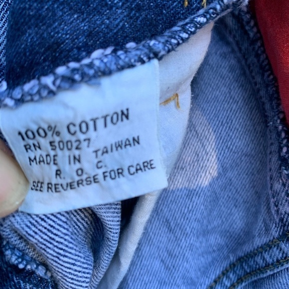 Vintage Rio Stephen Mardon High Waisted Pleated Jeans Size 32 Medium Wash - Picture 7 of 13